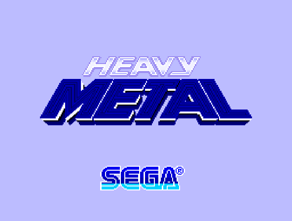 Heavy Metal (315-5135) Title Screen